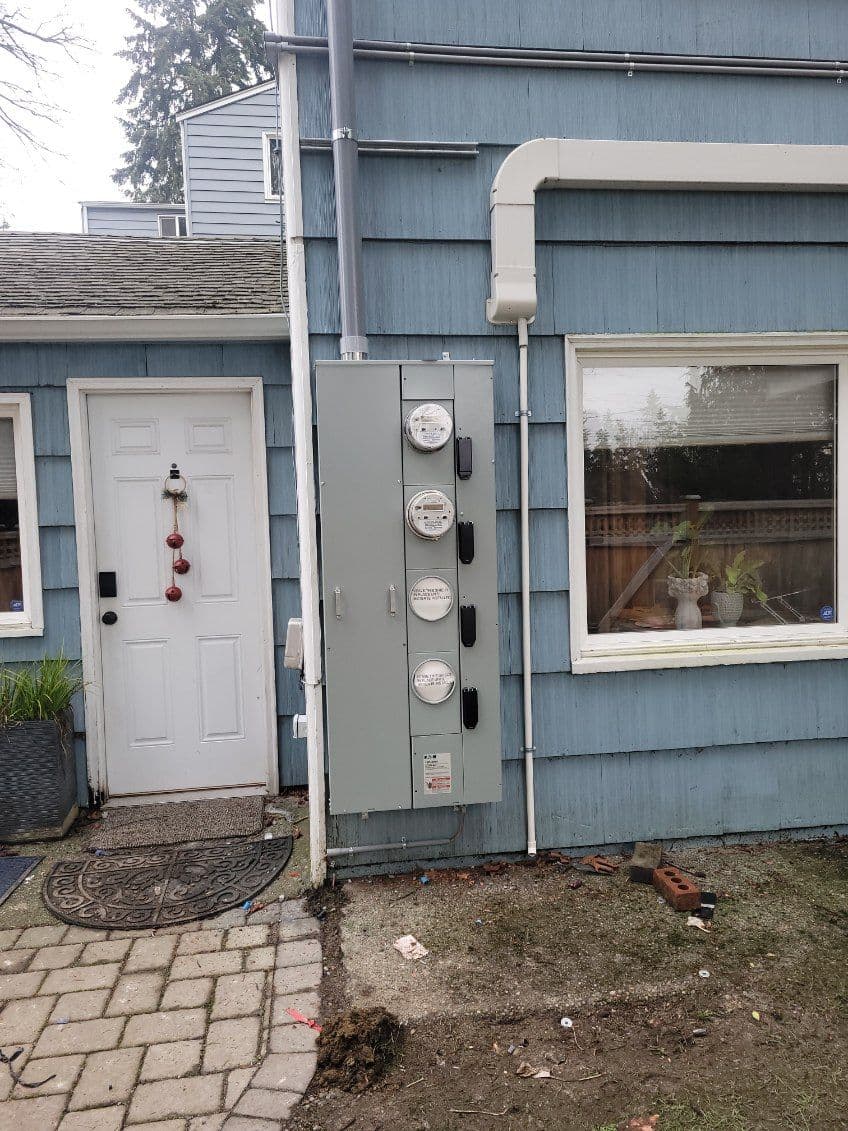 Electrical Meter Upgrade and Rewire in Seattle