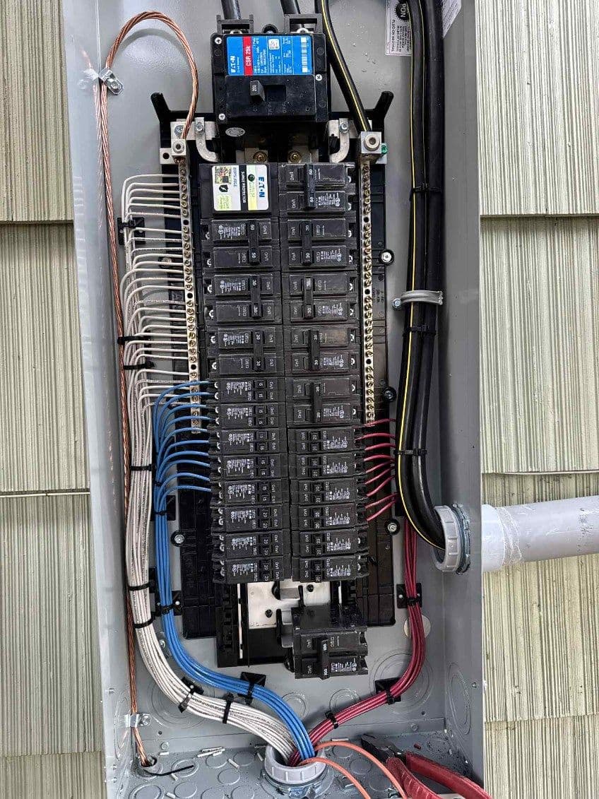 Outdoor Electrical Panel Installation in South Seattle image